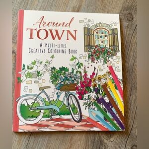 PICK ANY 3 ITEMS FOR $10 - Around Town Creative Adult Colouring Book